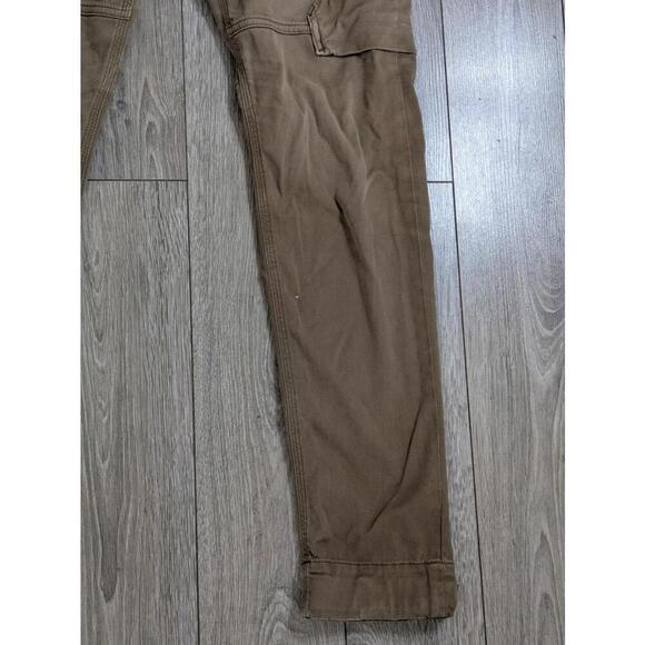 Duer Cargo Joggers Pants Mens 29X32 Outdoor Cargo Hiking Stretch Beige Zip Ankle - Picture 4 of 12